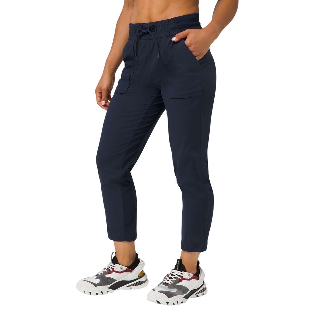 lululemon athletica Navy Cropped Ankle Pants